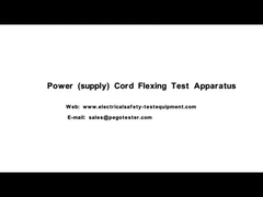 IEC60335-1 Şekil 8 Güçlendirme kablosunun bükülmesi test cihazı PLC kontrolü