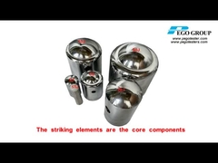 Çekiç testi için çarpıcı elemanlar IEC60068-2-75