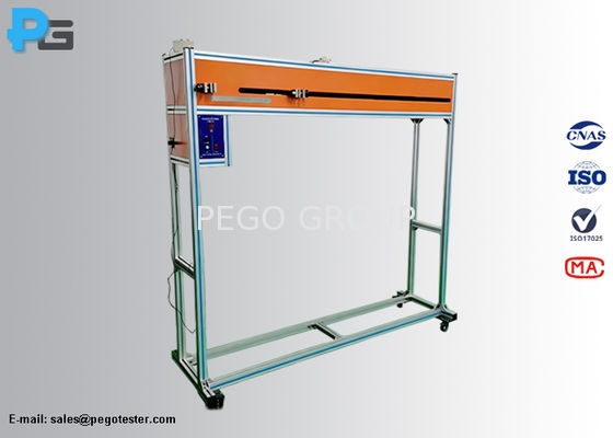 IEC60227-2 Compliant Cable Static Flexibility Test Apparatus with 220V 50/60Hz Input and ≤1.0m Horizontal Moveable Distance