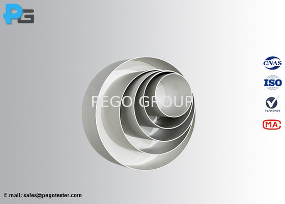 Unpolished Aluminum Vessels for IEC60335-2-6 Compliant Cooking Tests with 110mm to 300mm Diameter and 2mm Wall Thickness