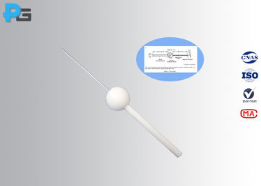 Yüksek hassasiyetli çubuk testi 3 Newton itici ile parmak sonde C IP3X testine uygulanır
