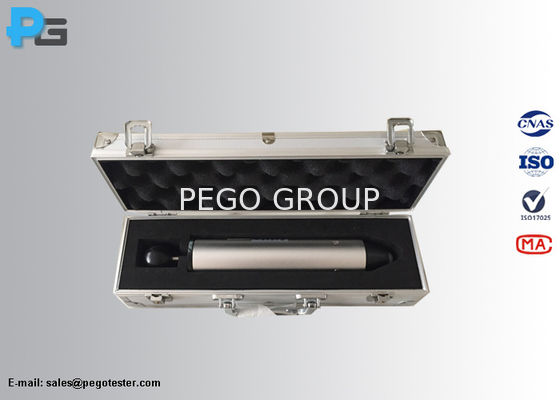 IK04 Çekiç Çekiç Çarpışma Enerjisi 0.5J ve Polyamid Çekiç Kafası ile Yay Çekiç Çekiç Çarpışma Deneme Ekipmanı IEC60320-1 ile Uyumlu