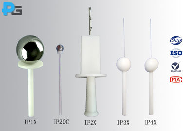Parmak Probu IP Test Cihazları Yeni Durum IEC60529 IP1X IP2X IP3X IP4X