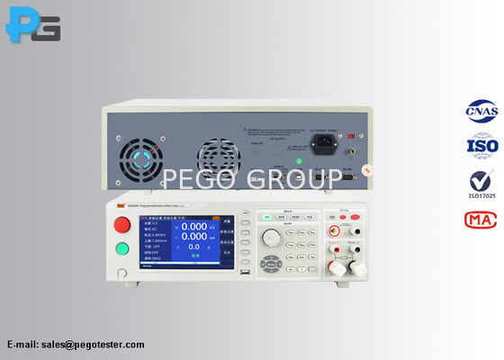 Programlanabilir Otomatik Güvenlik Testi, 4'te 1 Ekipman, 7 inçlik TFT Ekranı ve Kapsamlı Elektriksel Test için PLC Arayüzleri